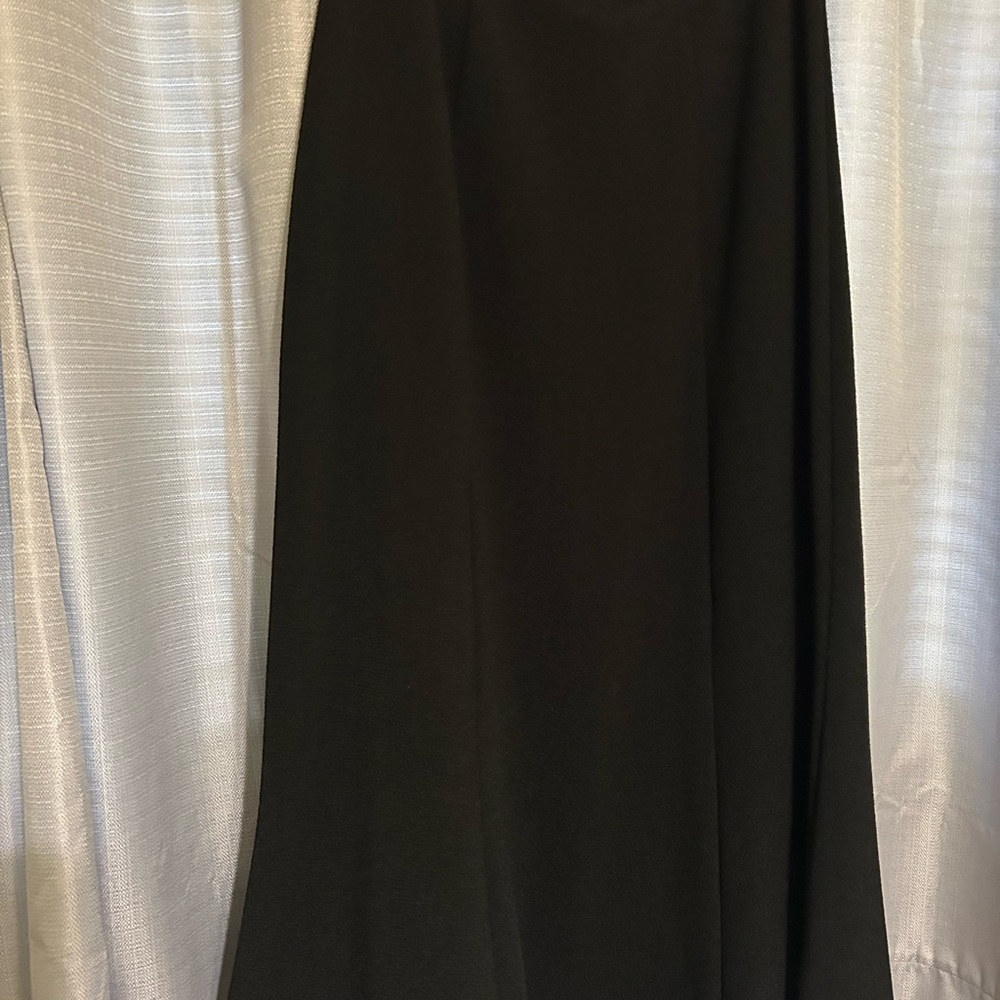 Long black skirt